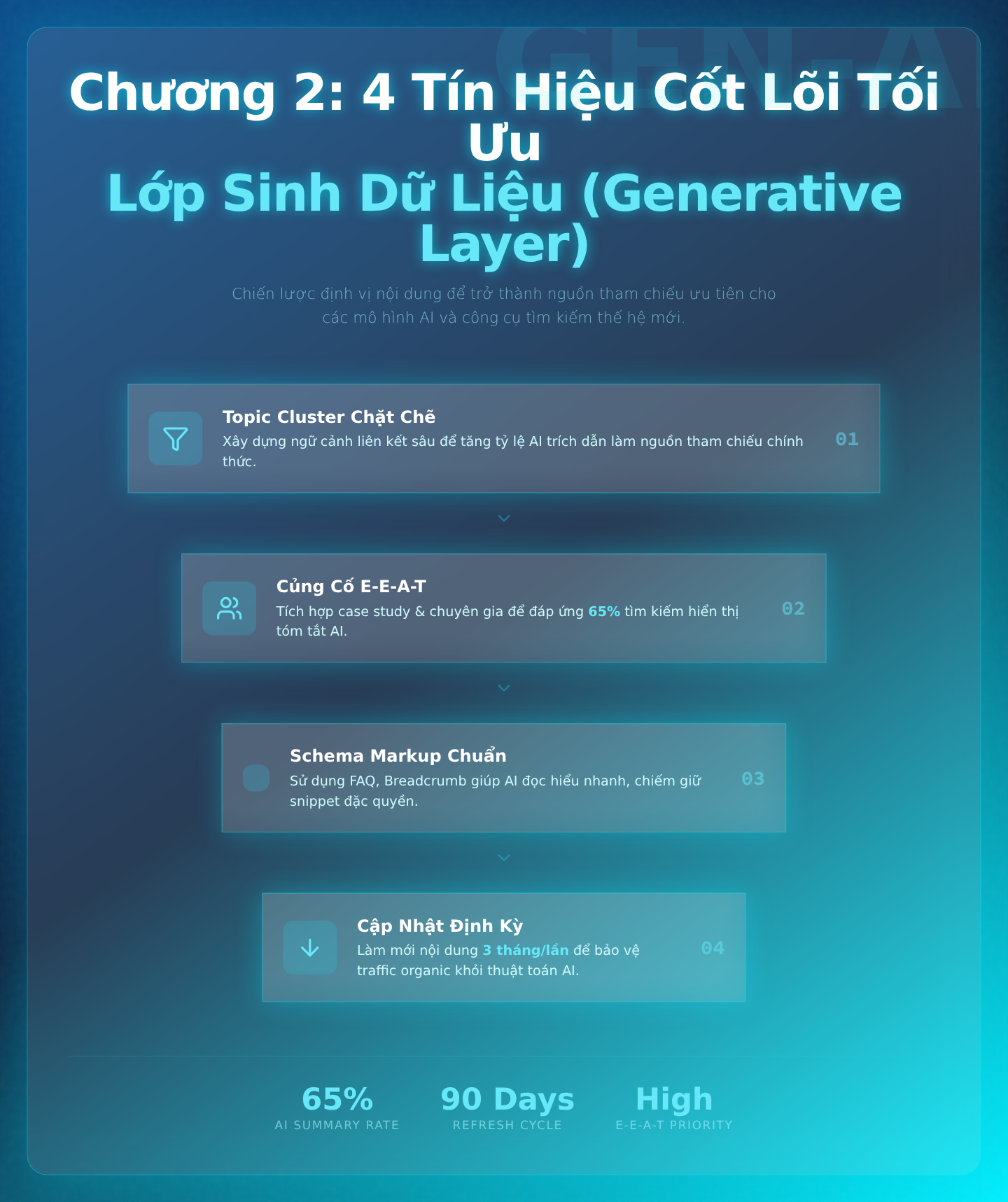 Chương 2: 4 tín hiệu cốt lõi để tối ưu cho lớp sinh dữ liệu (Generative Layer)